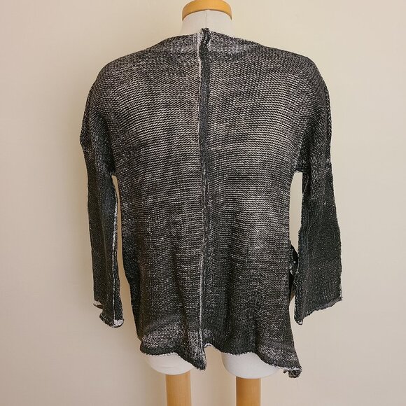 Skif/Skifo Oversized Unstructured Painted Tunic Sweater - Picture 2 of 10